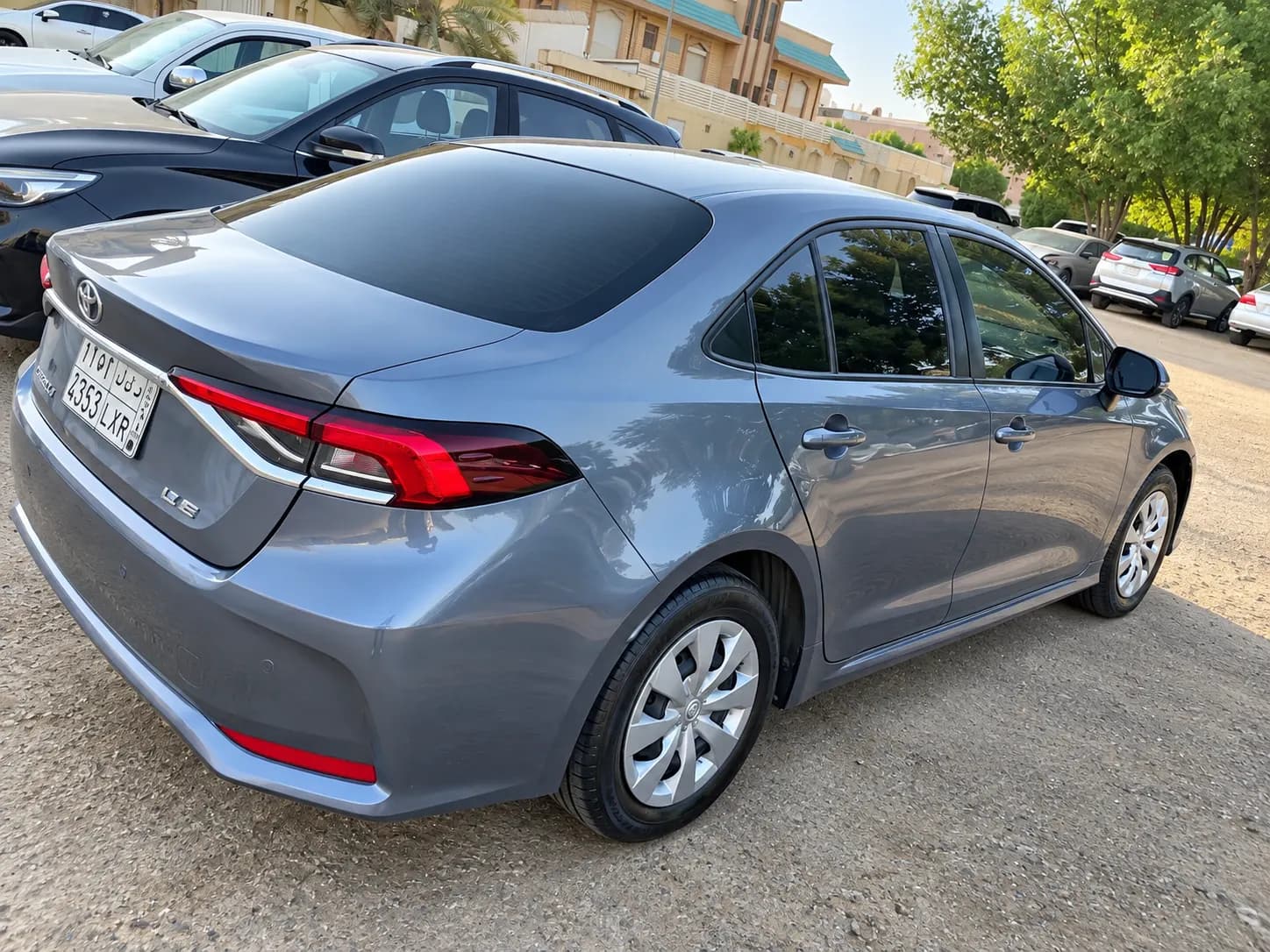 Ghulam 's vehicle — Vehicle Left Side