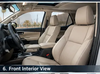 Jahid's vehicle — Interior Front
