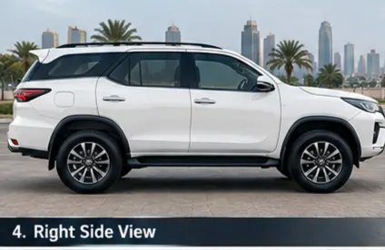 Jahid's vehicle — Vehicle Right Side